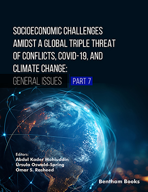 Socioeconomic Challenges Amidst a Global Triple Threat of Conflicts, COVID-19, and Climate Change: General Issues (Part 7)