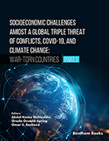 Socioeconomic Challenges Amidst a Global Triple Threat of Conflicts, COVID-19, and Climate Change: War-torn Countries (Part 1)